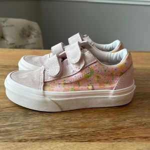Toddler girls “Mermaid” Vans velcro sneakers